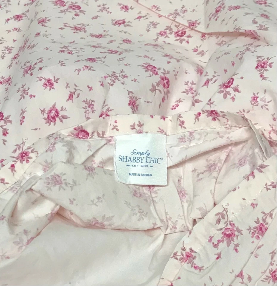 SHABBY CHIC Ashwell PILLOW SHAM (1) RAMO DE RUBOR Rosa Ditsy COMPLETO Foto 2 de 3
