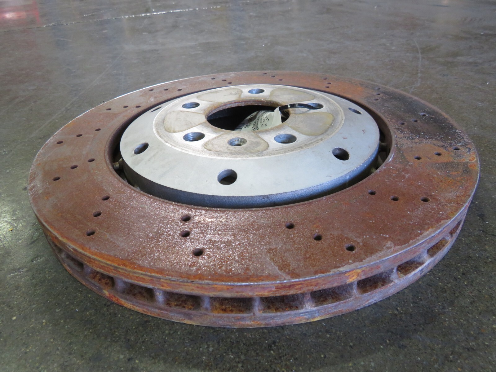 Lamborghini Gallardo, Spyder, RH, Rear Brake Rotor, Used, P/N 400615602C