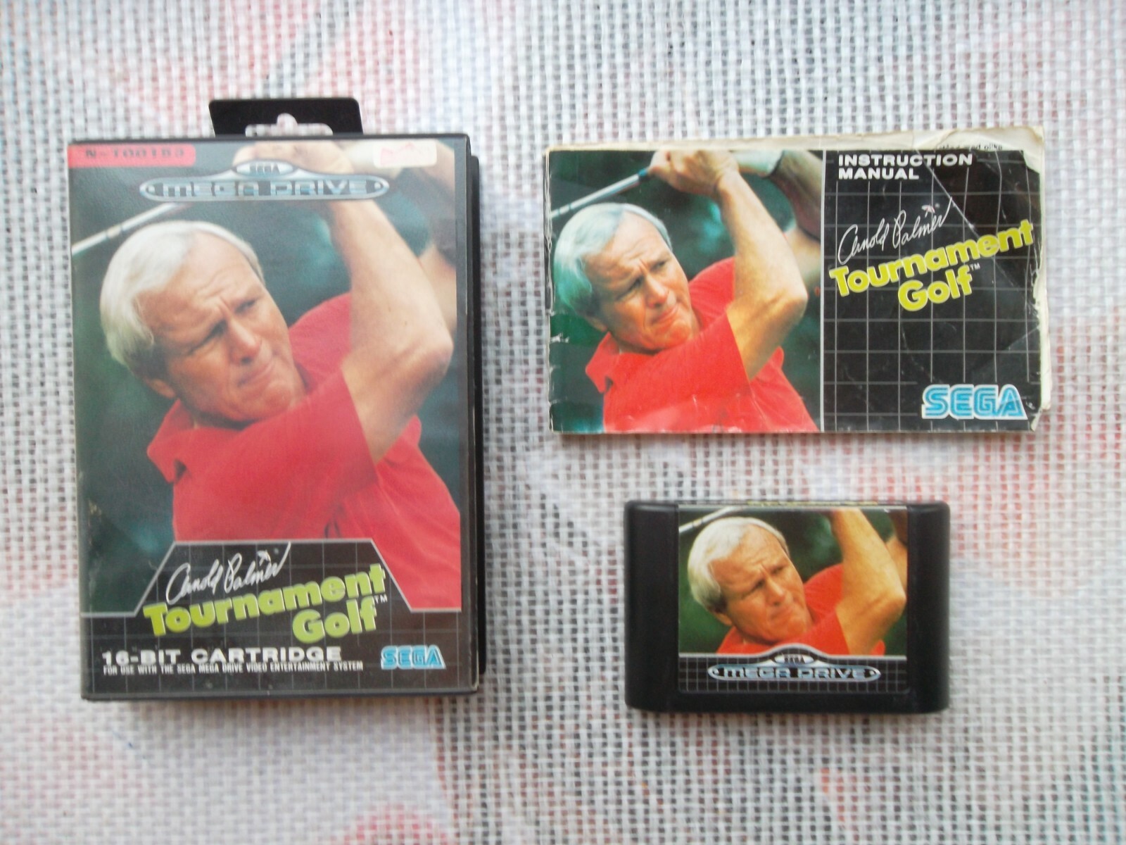 Jeu Megadrive / MD Game Arnold palmer tournament Golf Complet PAL SEGA CIB *