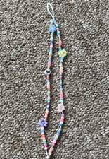 Personalized Beaded Phone Charm Strap