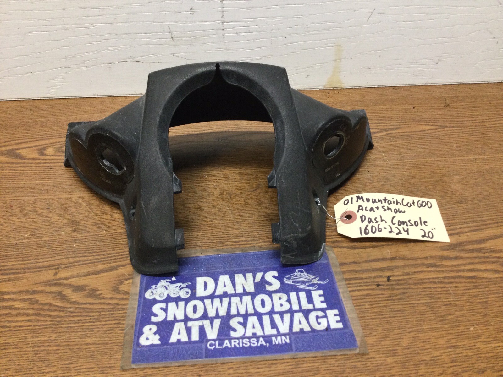 1999 Arctic Cat ZR 600 Zr2 Chassis Console Dash Ignition Holder 1606