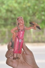 Vintage Fine Colorful Love Bird Girl/Angel Celluloid Toy , Japan