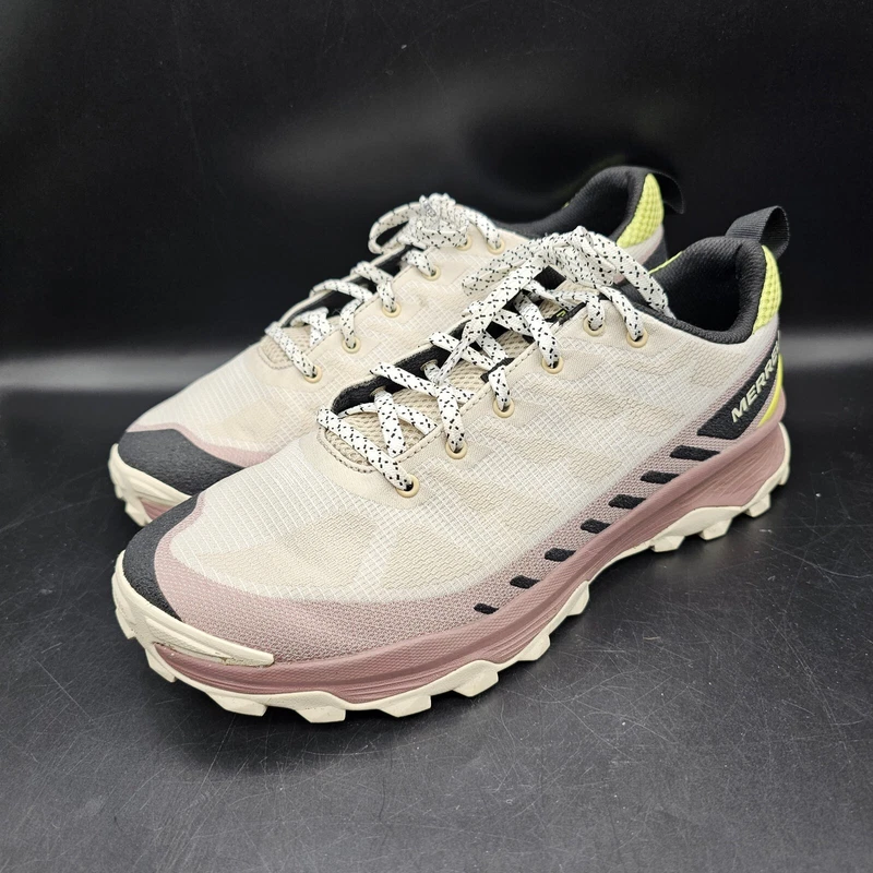 merrell speed eco oyster burlwood waterproof hiking shoes