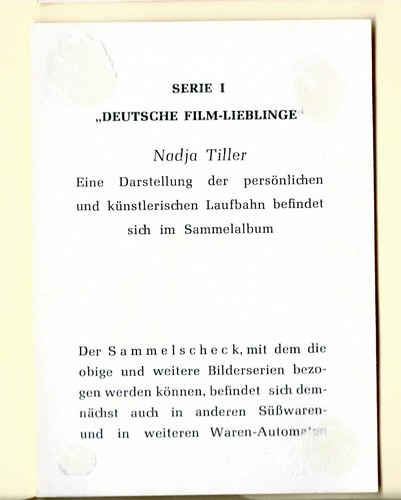 50er Jahre Colmorgen & Hoepner Deutsche Filmstars Sammler Album Karten, Sie wählen - Bild 57 von 207