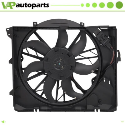 Radiator Cooling Fan Assembly For 2006 2007-2013 BMW 325I Automatic Transmission