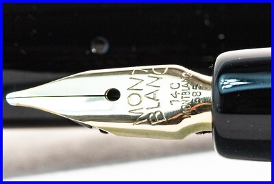 1957-59er MONTBLANC 252 Füller Schwarz M Feder 14C GOLD, Bohème