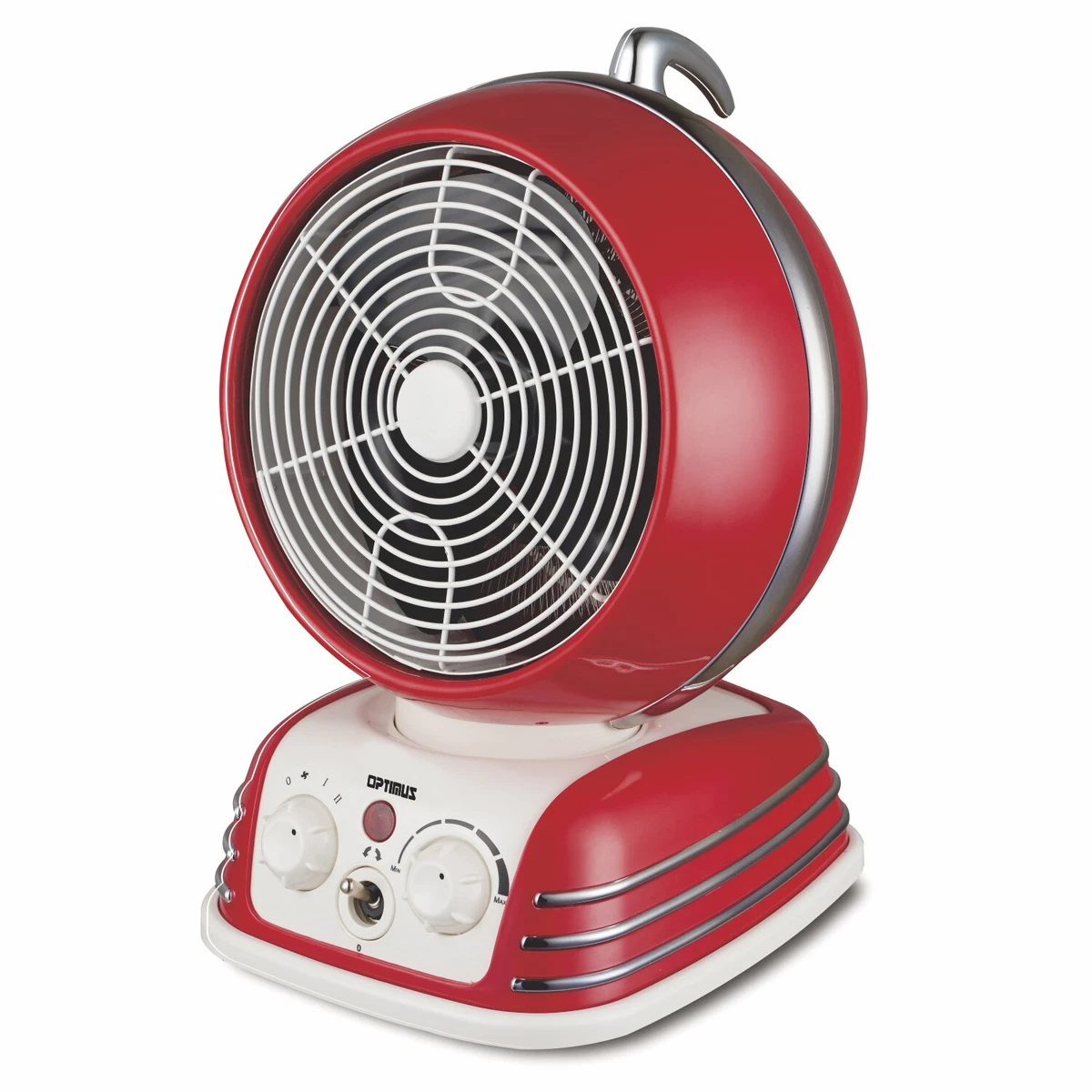 Retro Design Oscillating Fan Heater 3 Speed Adjustable Floor Fan Speed Low  Noise | eBay