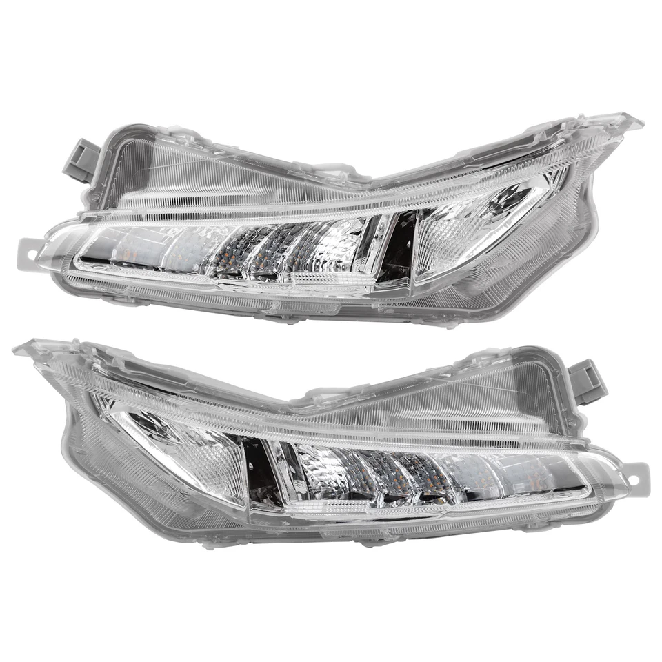 Luz antiniebla LED secuencial señal de giro DRL para Toyota Camry XLE XSE 2015-2017 Foto 4 de 4