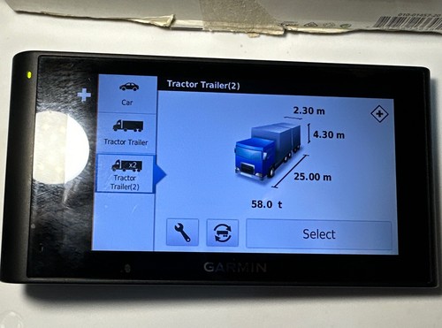 Garmin DEZL CAMLMT Truck Navigator GPS Built in Dash Cam(NOT WORKING) - Picture 4 of 9