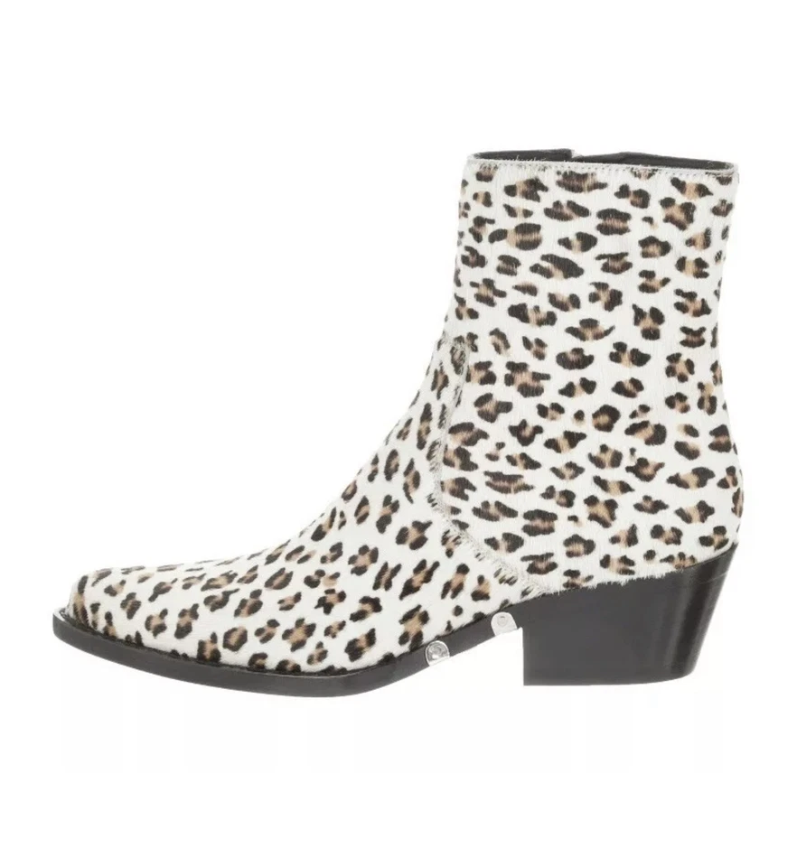 Botines al tobillo Calvin Klein Tiesa blancos para mujer talla 8 Foto 2 de 4