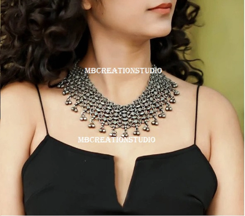 Afghani Jewellery, Antique Silver 