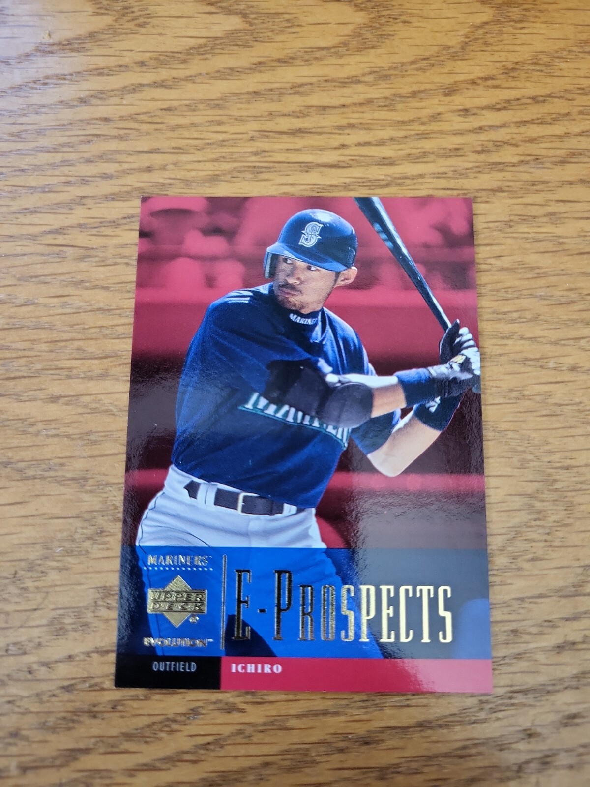 Ichiro Suzuki 2001 Upper Deck Evolution E Prospects Rookie #91  #d/2250 RC