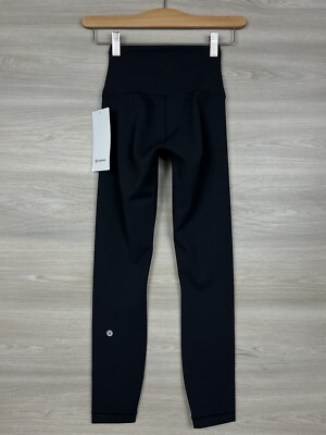 Lululemon Wunder Train HR Tight 25” *Contour Fit Size 2 🖤 Black