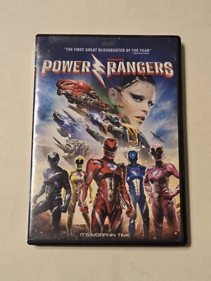 Power Rangers Movie  DVD 2017 Action Martial Arts Family Adventure Pre-owned 