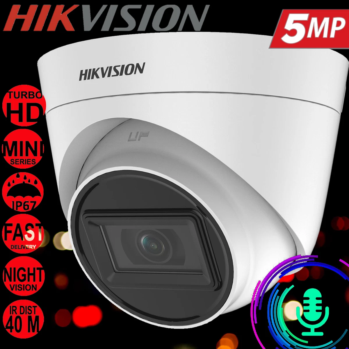 Hikvision 5mp cheap camera quality