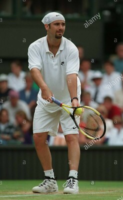 Very Rare Nike Bandana Agassi Wimbledon Australian White 90s