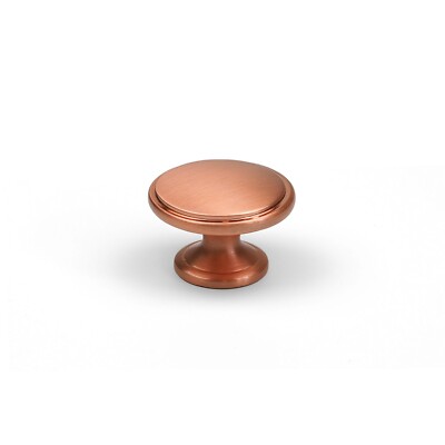 10x Kupfer Schrankknöpfe 32 mm Roségold Küchenschrank Schublade Türgriff