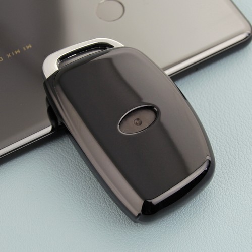TPU Car Remote Smart Key Case Cover For 2015-2022 Hyundai Sonata Tucson Elantra - Picture 4 of 25