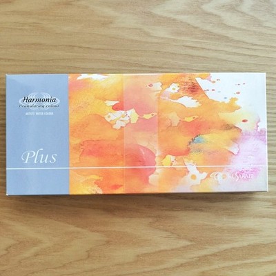 Kusakabe Harmonia Plus Transparent Watercolors 10ml 12 Colors Set Granulation FS