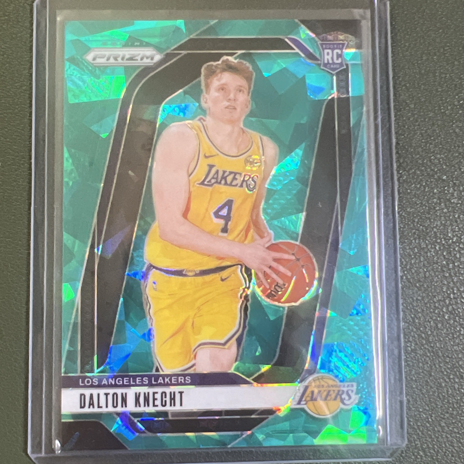 2024-25 Panini Prizm Dalton Knecht #238 Teal Ice Prizm /225 (RC)