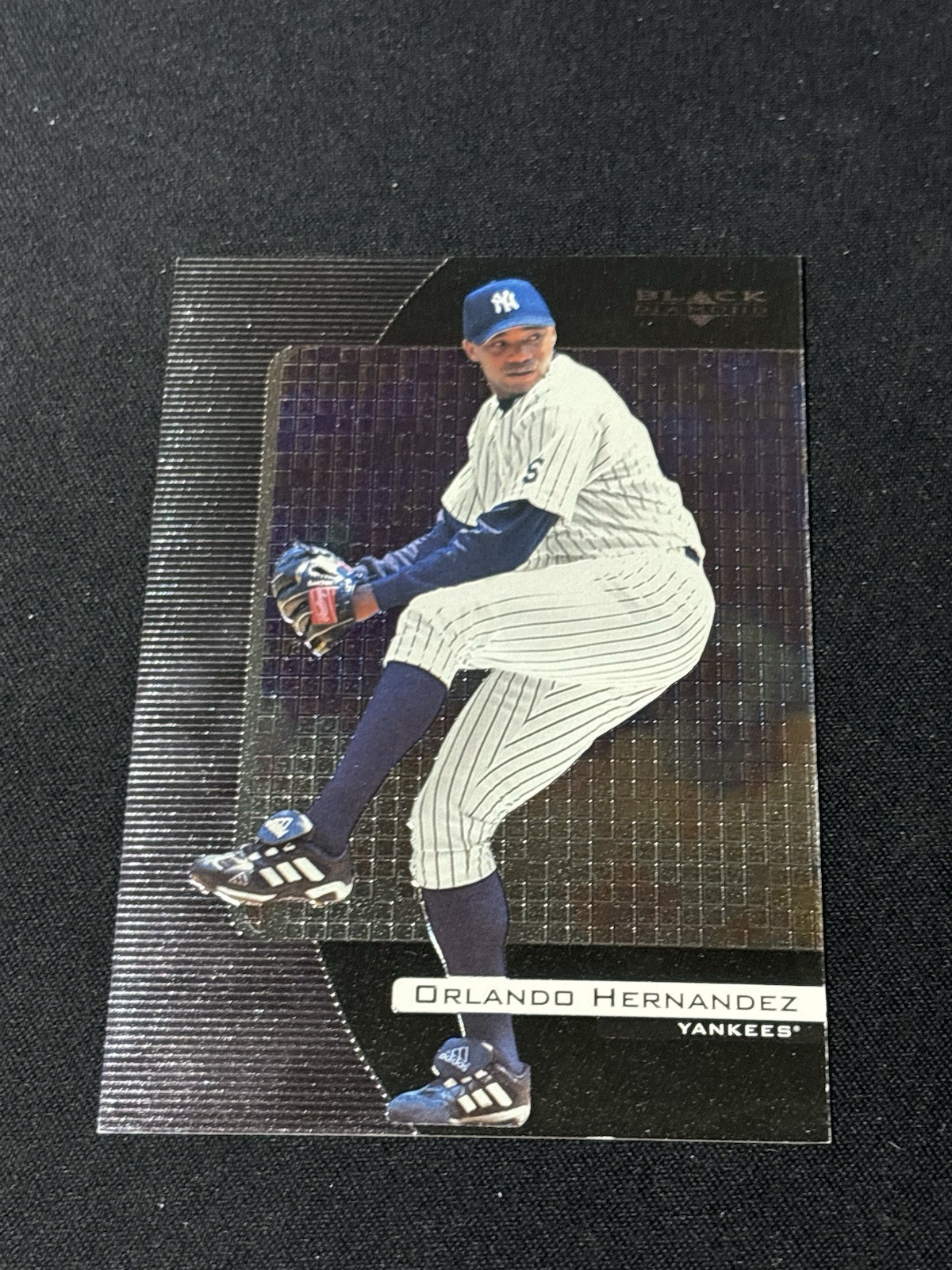 2000 Upper Deck Black Diamond #57 Orlando Hernandez Yankees Baseball Card