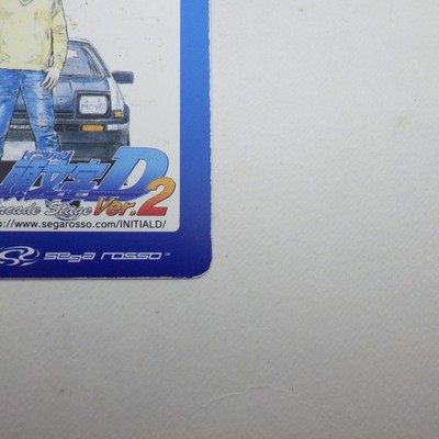 Japanese SEGA Initial D Card Arcade Stage Version 2 Takumi