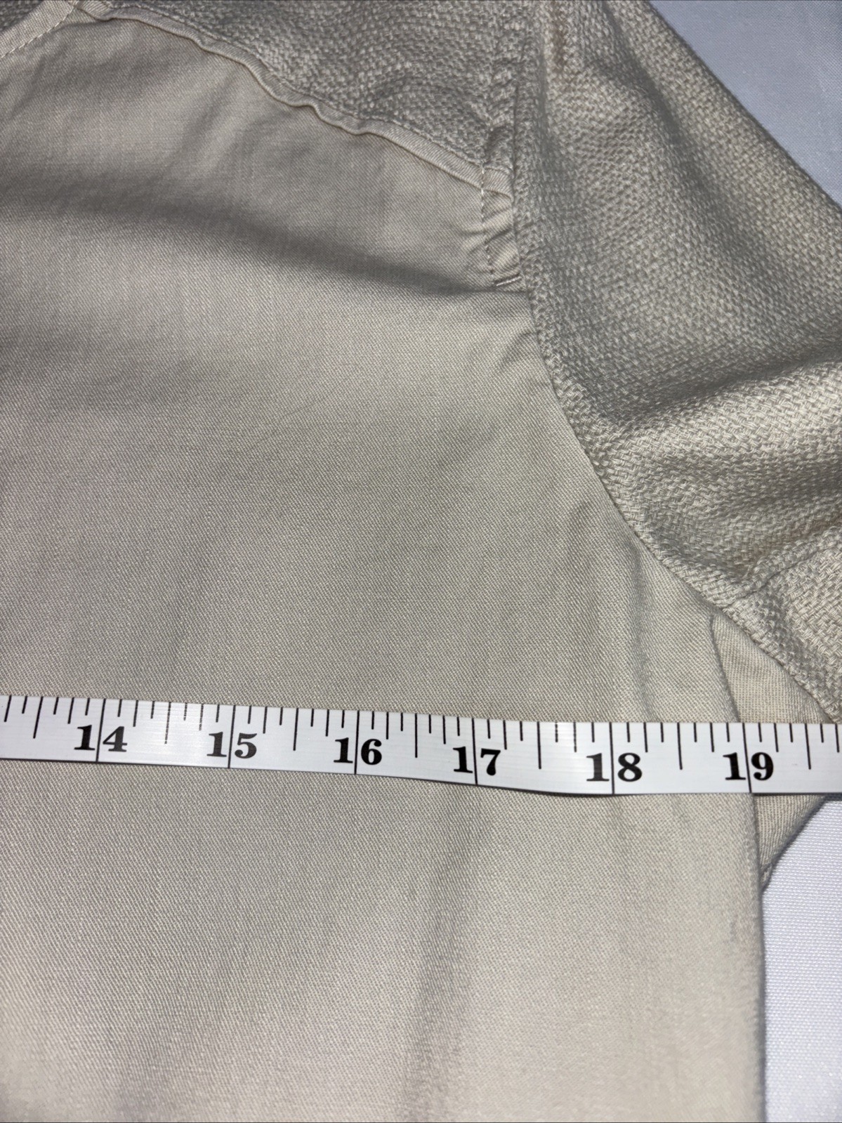 LOFT Utility Jacket Women’s Medium Neutral Beige … - image 7