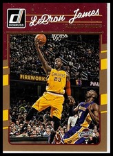 2016/17 Donruss #15 LEBRON JAMES & KOBE SHADOW LAKERS & CAVS🔥GOATS🔥HOF