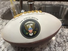 The White House souvenir football