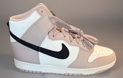 Nike Women s Dunk High Fossil Stone Mocha Black Sneakers Size 11.5