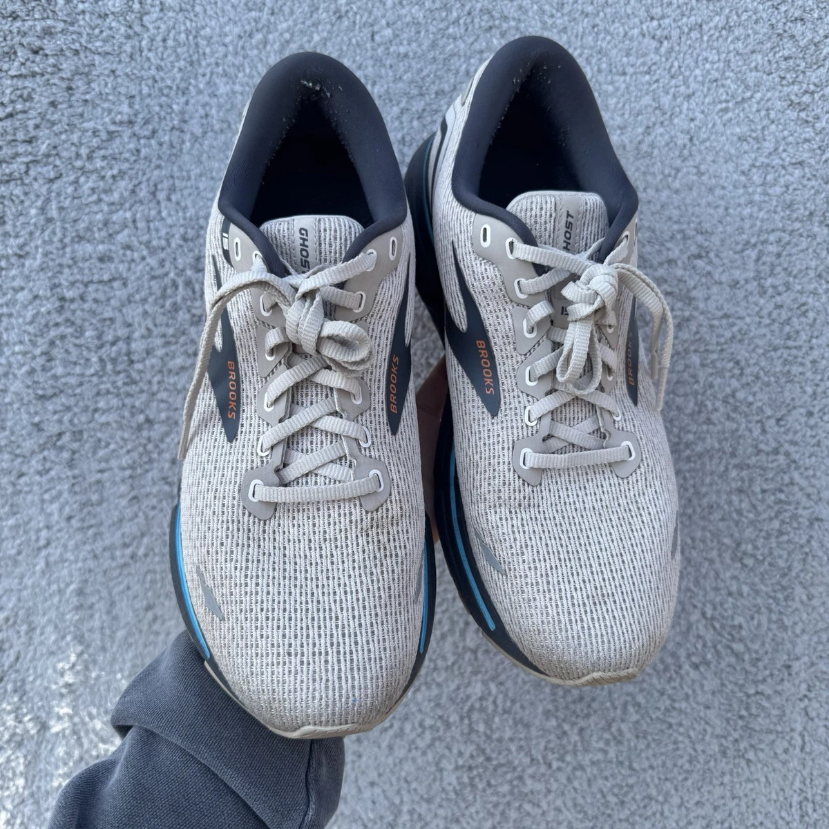 Brooks Ghost 15 Shoes Mens Size 7.5 Gray Mesh Road Running Sneakers 1103931D098 Men main image 2