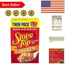 Easy-to-Prepare Chicken Stuffing Mix - 12 oz, 6 Servings, Ready in 5 mins