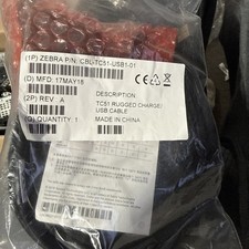 ZEBRA USB Charge Cable CBL-TC51-USB1-01 Charger for TC56 TC52 TC57 OEM NEW
