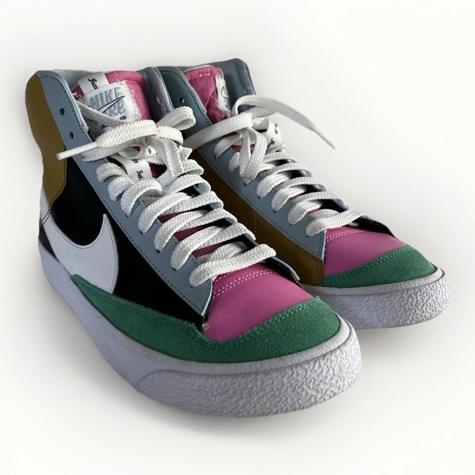 Nike FJ2952-001 Blazer Mid '77 SE D Hi Top Multicolor Zapatos Juveniles 6Y Para mujeres 7.5 Foto 2 de 4