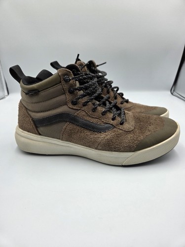 Vans UltraRange Exo Hi MTE-1 Herren 9 Damen 10,5 Wandern Sneaker Stiefel Braun EUC
