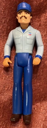 Vintage 1970’s Tonka Chevron Truck Tanker Driver Action Figure