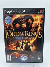Lord of the Rings: The Third Age (PlayStation 2, 2004) No Manual Tested Working