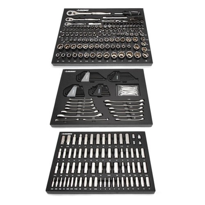 #ad Husky Mechanics Tool Set in EVA Trays 290 Piece $229.99