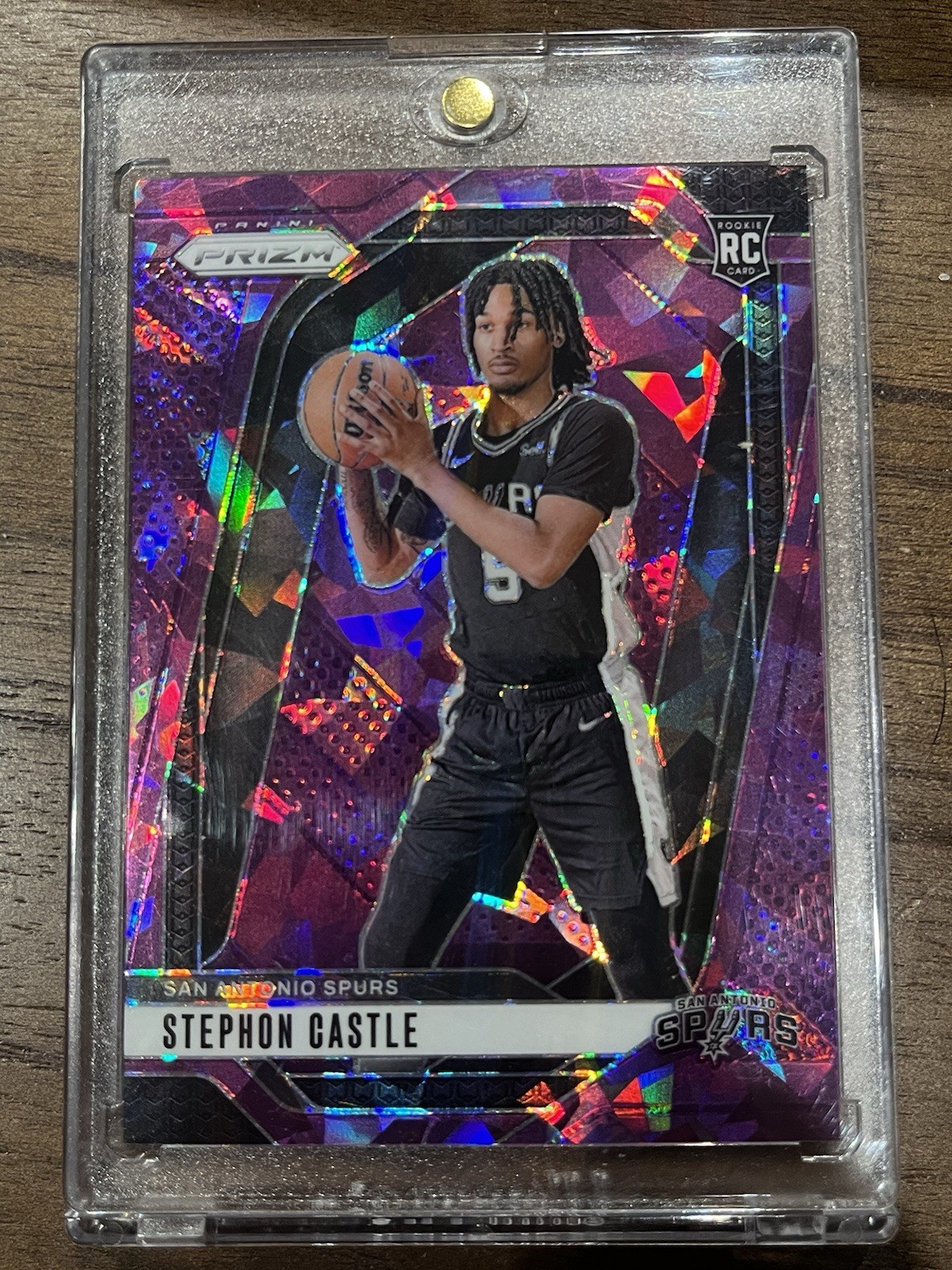 2024-25 Panini Prizm - Stephon Castle #234 Purple Ice Prizm /149 (RC)
