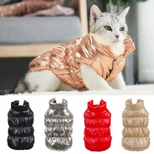 Waterproof Warm Cat Down Jacket for Small Cats Winter Pet Clothes Kedi Katten Co