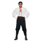 Men's White Renaissance Costume Shirt - Morris Costumes