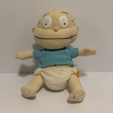 2000 - Nanco - Rugrats - Tommy Pickles - 11" Plush - Non-Smoking - Mouth Damage