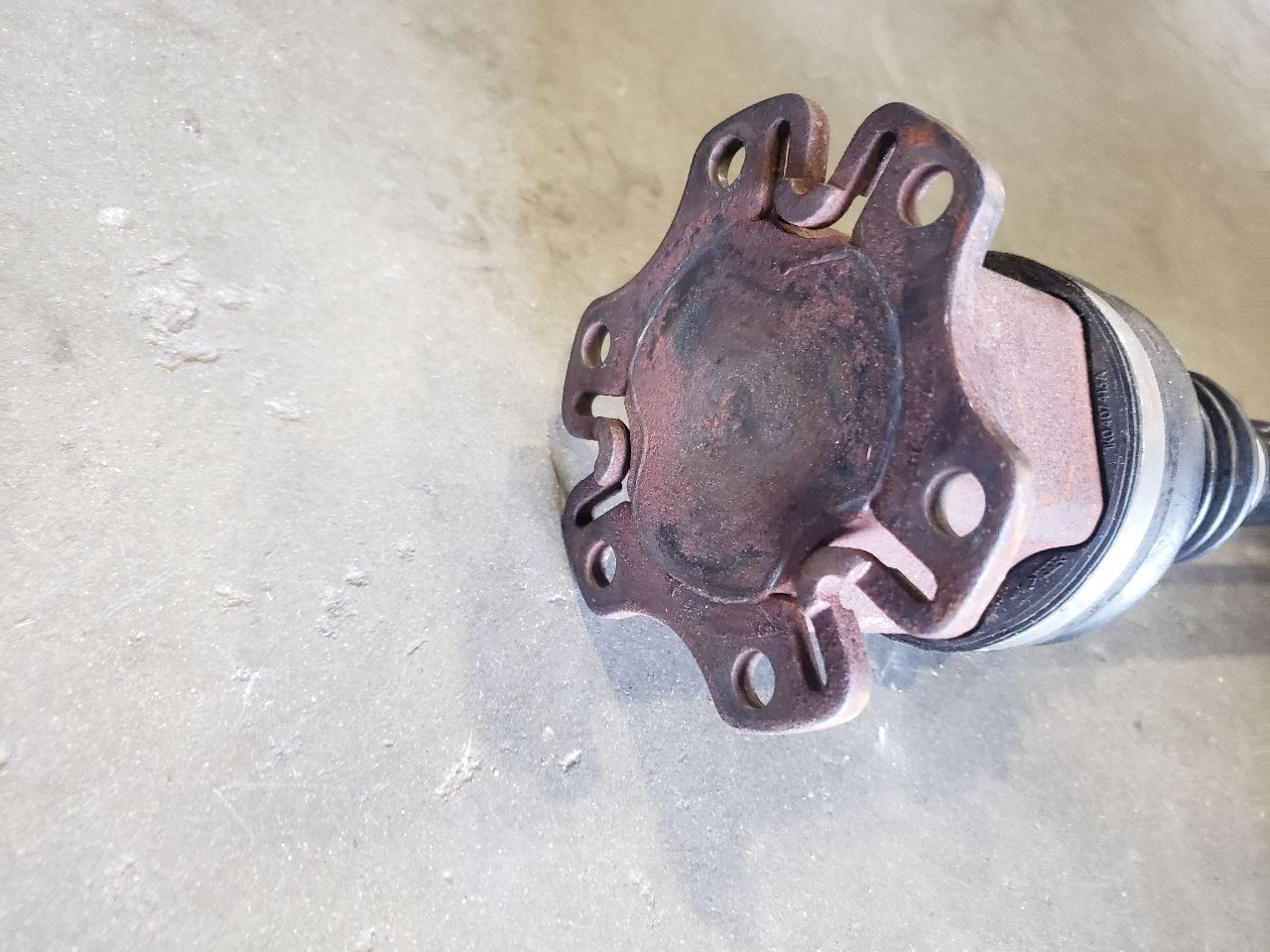 2009 Bentley Flying Spur - Right Front Axle - 3W0407272C  