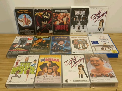 14 x VHS Tapes Movies *Bulk Lot* Vintage VCR Cassettes