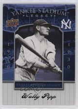 2008 Upper Deck Yankee Stadium Legacy Stadium Box Set Wally Pipp #4 0kz8