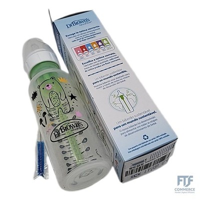 Dr. Brown's Options Standard-Trinkflasche, 250 ml, Rosa
