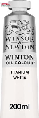 #ad #ad Winsor amp; Newton Winton Oil Color 200Ml 6.75 Oz Tube Titanium White $25.27