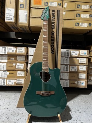 Ibanez Altstar ALT30 Acoustic-Electric Guitar - Jungle Green Metallic