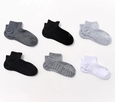 Tommie Copper Basic Dot 6Pk Snugstay Ankle Compression Socks - Medium