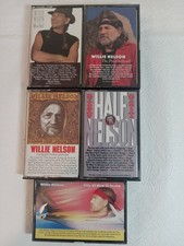 Willie Nelson Cassette Tape Lot Outlaw Country 5 Cassettes